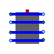 Buildings.Fluid.Geothermal.Borefields.BaseClasses.Boreholes.BaseClasses.InternalHEXTwoUTube