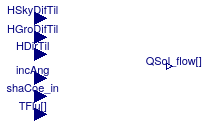 Buildings.Fluid.SolarCollectors.BaseClasses.ASHRAESolarGain