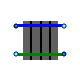 Buildings.Fluid.HeatExchangers.DryCoilCounterFlow