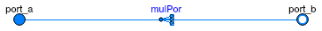 Buildings.Fluid.HeatExchangers.BaseClasses.PipeManifoldNoResistance