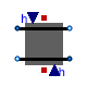 Buildings.Fluid.HeatExchangers.DryCoilCounterFlow.HexElement