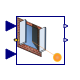 Buildings.HeatTransfer.Windows.SideFins