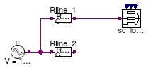 Buildings.Electrical.AC.ThreePhasesUnbalanced.Lines.Examples.ACLineMatrix_RLC_N