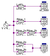 Buildings.Electrical.AC.ThreePhasesUnbalanced.Lines.Examples.ACLine_L_N