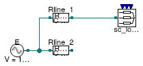 Buildings.Electrical.AC.ThreePhasesUnbalanced.Lines.Examples.ACLineMatrix_RLC