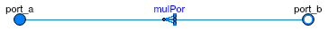 Buildings.Fluid.HeatExchangers.BaseClasses.PipeManifoldNoResistance