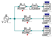 Buildings.Electrical.AC.ThreePhasesUnbalanced.Lines.Examples.ACLine_RL