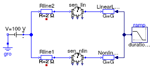 Buildings.Electrical.DC.Loads.Examples.LinearizedLoad