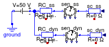 Buildings.Electrical.DC.Lines.Examples.RCModel