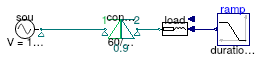 Buildings.Electrical.AC.OnePhase.Conversion.Examples.ACACConverter