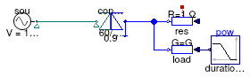 Buildings.Electrical.AC.OnePhase.Conversion.Examples.ACDCConverter