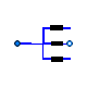 Buildings.Fluid.HeatExchangers.BaseClasses.DuctManifoldFixedResistance