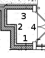 Wall sections in TestCell model