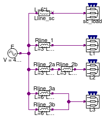 Buildings.Electrical.AC.ThreePhasesUnbalanced.Lines.Examples.ACLine_L_N