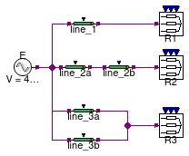 Buildings.Electrical.AC.ThreePhasesUnbalanced.Lines.Examples.ACLine_N