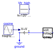 Buildings.Electrical.Utilities.Examples.TestVoltageCTRL