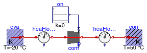 Buildings.Fluid.HeatPumps.Compressors.Validation.ReciprocatingCompressor_ZeroInput