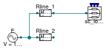 Buildings.Electrical.AC.ThreePhasesUnbalanced.Lines.Examples.ACLineMatrix_RLC