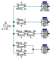 Buildings.Electrical.AC.ThreePhasesBalanced.Lines.Examples.ACLine_R