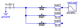 Buildings.Electrical.DC.Lines.Examples.DCLine