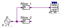 Buildings.Electrical.AC.ThreePhasesUnbalanced.Lines.Examples.ACLineMatrix_RLC_N