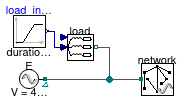 Buildings.Electrical.AC.ThreePhasesBalanced.Lines.Examples.ACSimpleGrid