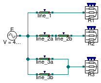 Buildings.Electrical.AC.ThreePhasesUnbalanced.Lines.Examples.ACLine