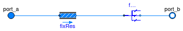 Buildings.Fluid.HeatExchangers.BaseClasses.DuctManifoldFixedResistance