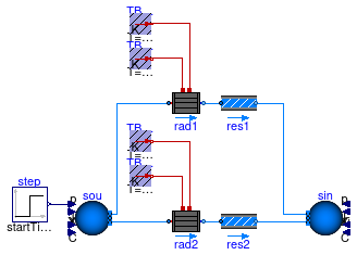 Buildings.Fluid.HeatExchangers.Radiators.Examples.RadiatorEN442_2