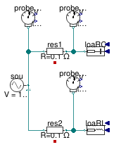 Buildings.Electrical.AC.OnePhase.Sensors.Examples.Probe