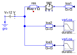 Buildings.Electrical.DC.Loads.Examples.VariableLoad