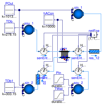 Buildings.Fluid.HeatExchangers.BaseClasses.Examples.HexElementLatent